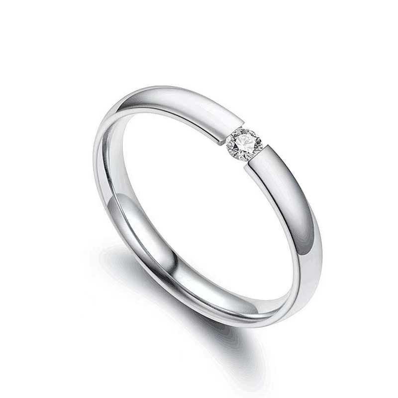 ins wind element ring titanium steel ring for women