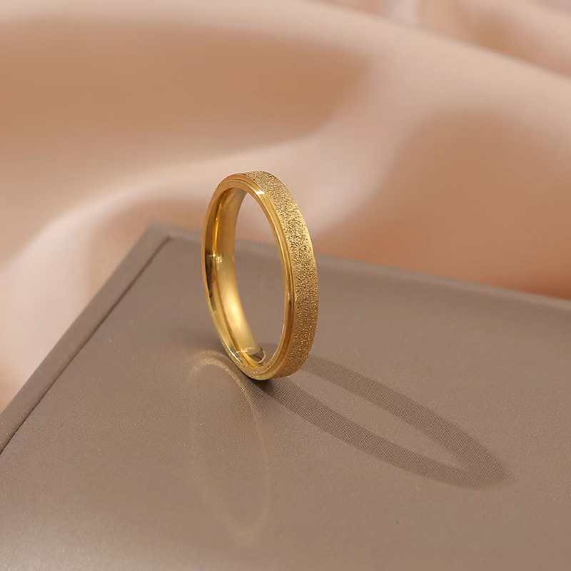 ins wind element ring titanium steel ring for women