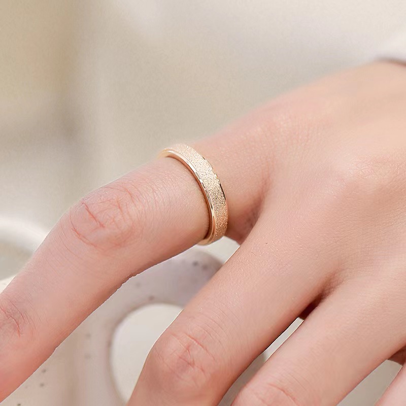 ins wind element ring titanium steel ring for women