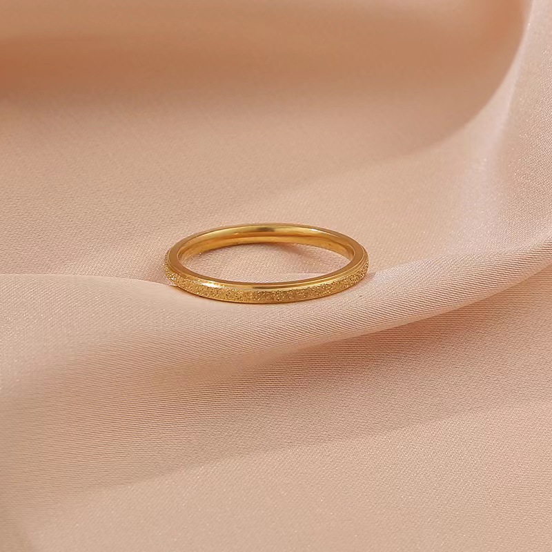 ins wind element ring titanium steel ring for women