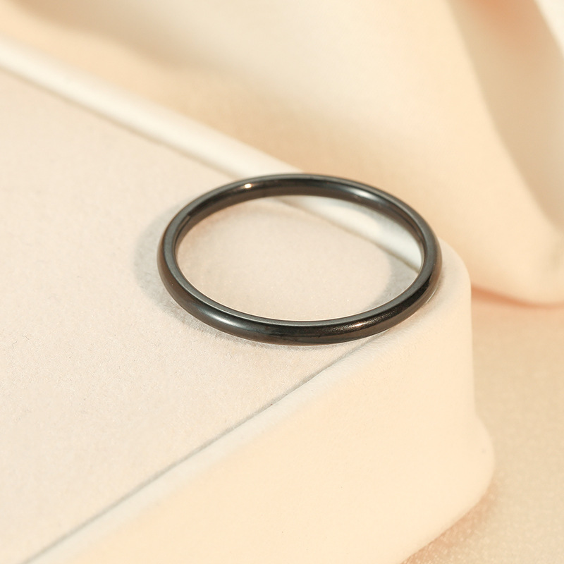 ins wind element ring titanium steel ring for women