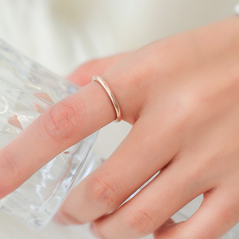 ins wind element ring titanium steel ring for women
