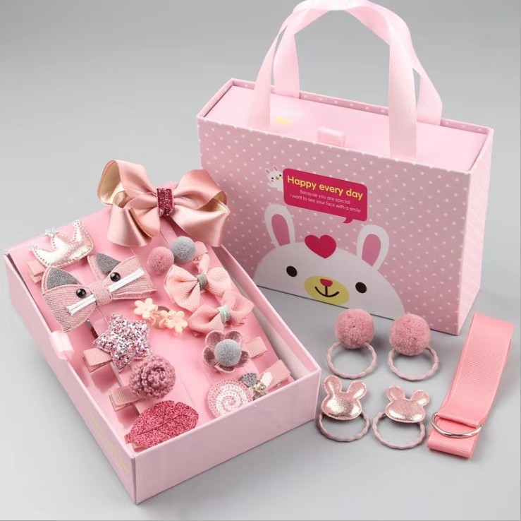 28 piece gift box with cute little princess tiara