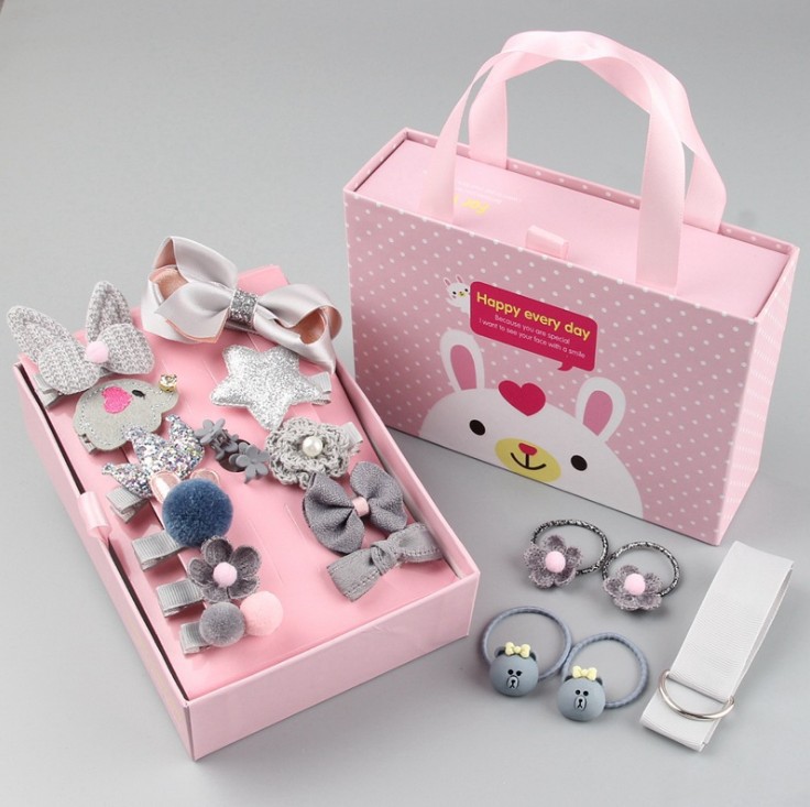 28 piece gift box with cute little princess tiara