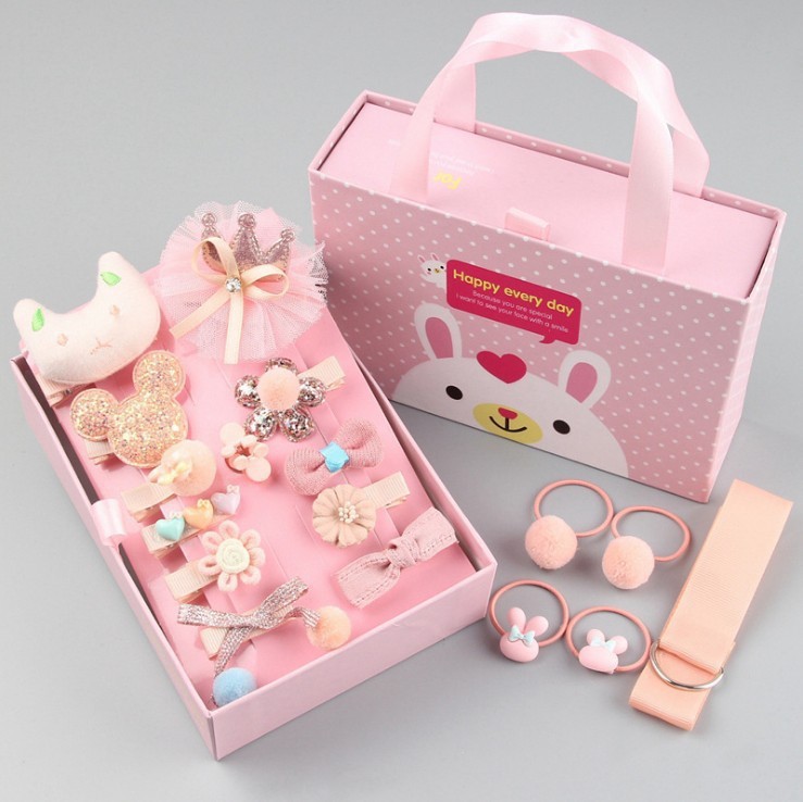 28 piece gift box with cute little princess tiara