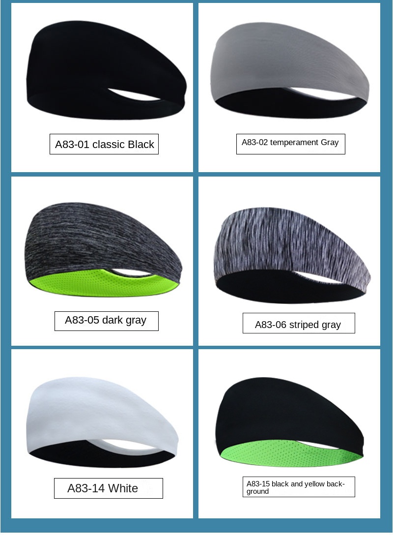 Anti-perspirant headband Breathable yoga headband