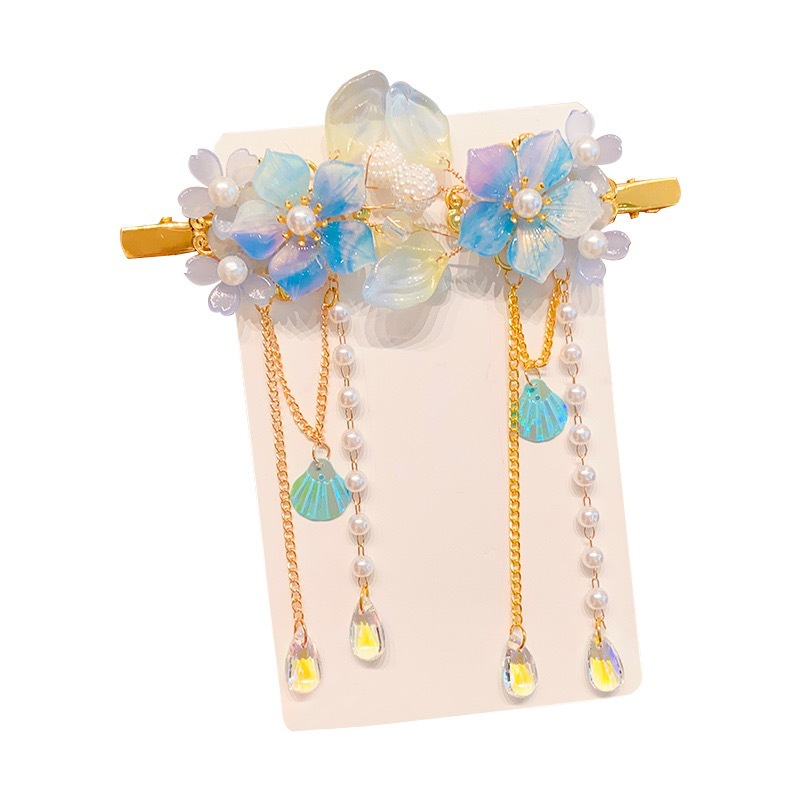 Antique hair clip for kids Super fairy bow hair clip for girls