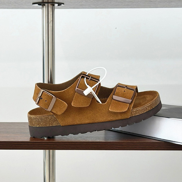 Autumn and winter fluffy slippers with velvet thick sole half drag