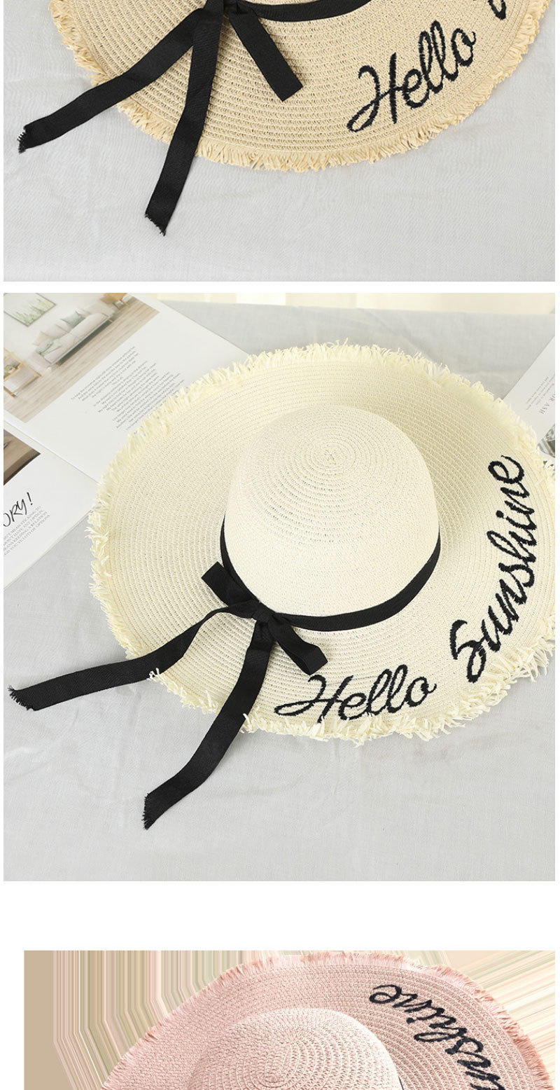 Beach beach hat with big brim and sun hat