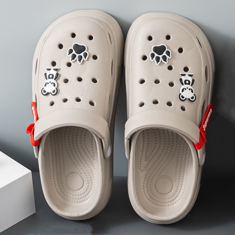 Bear couple Crocs
