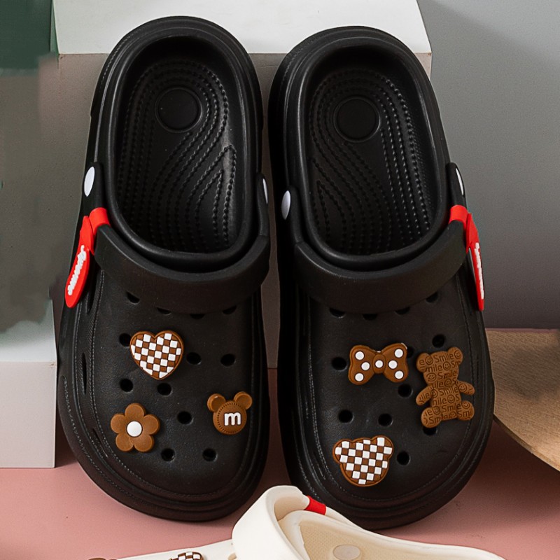 Bear couple Crocs
