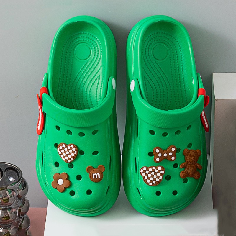 Bear couple Crocs