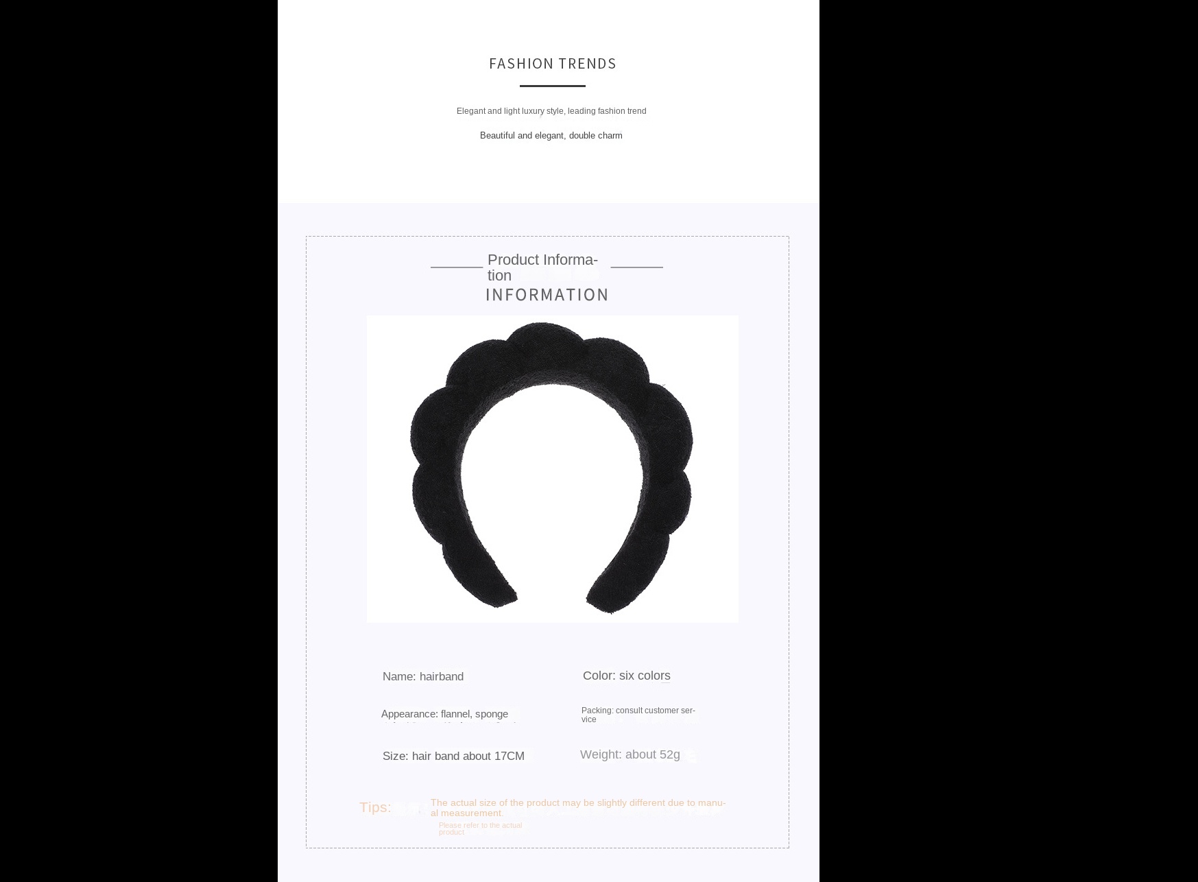 Candy cloud headband