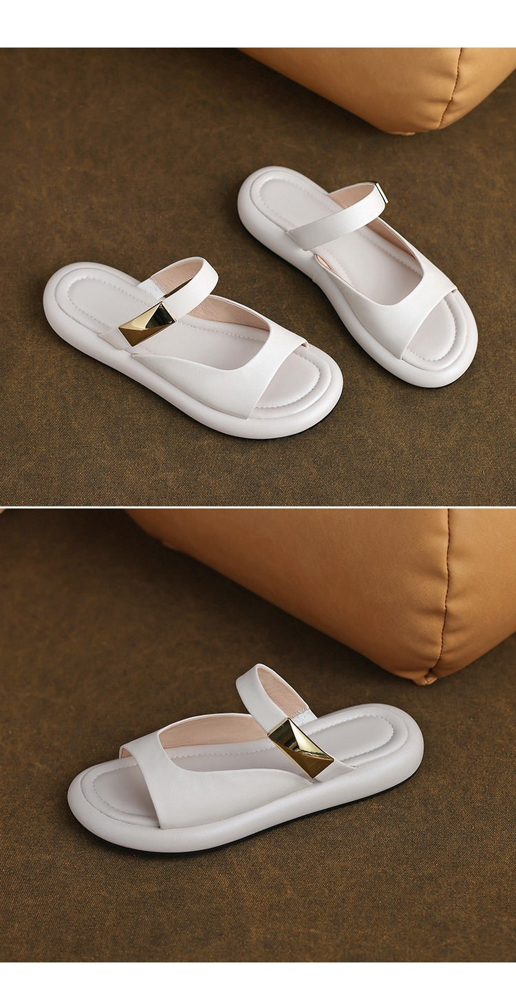 Casual flat toe sandals