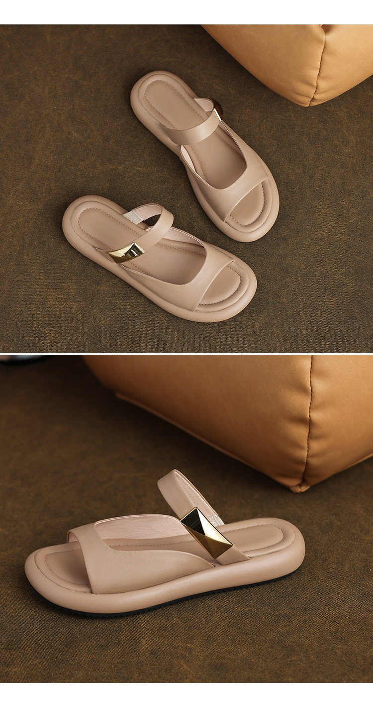Casual flat toe sandals