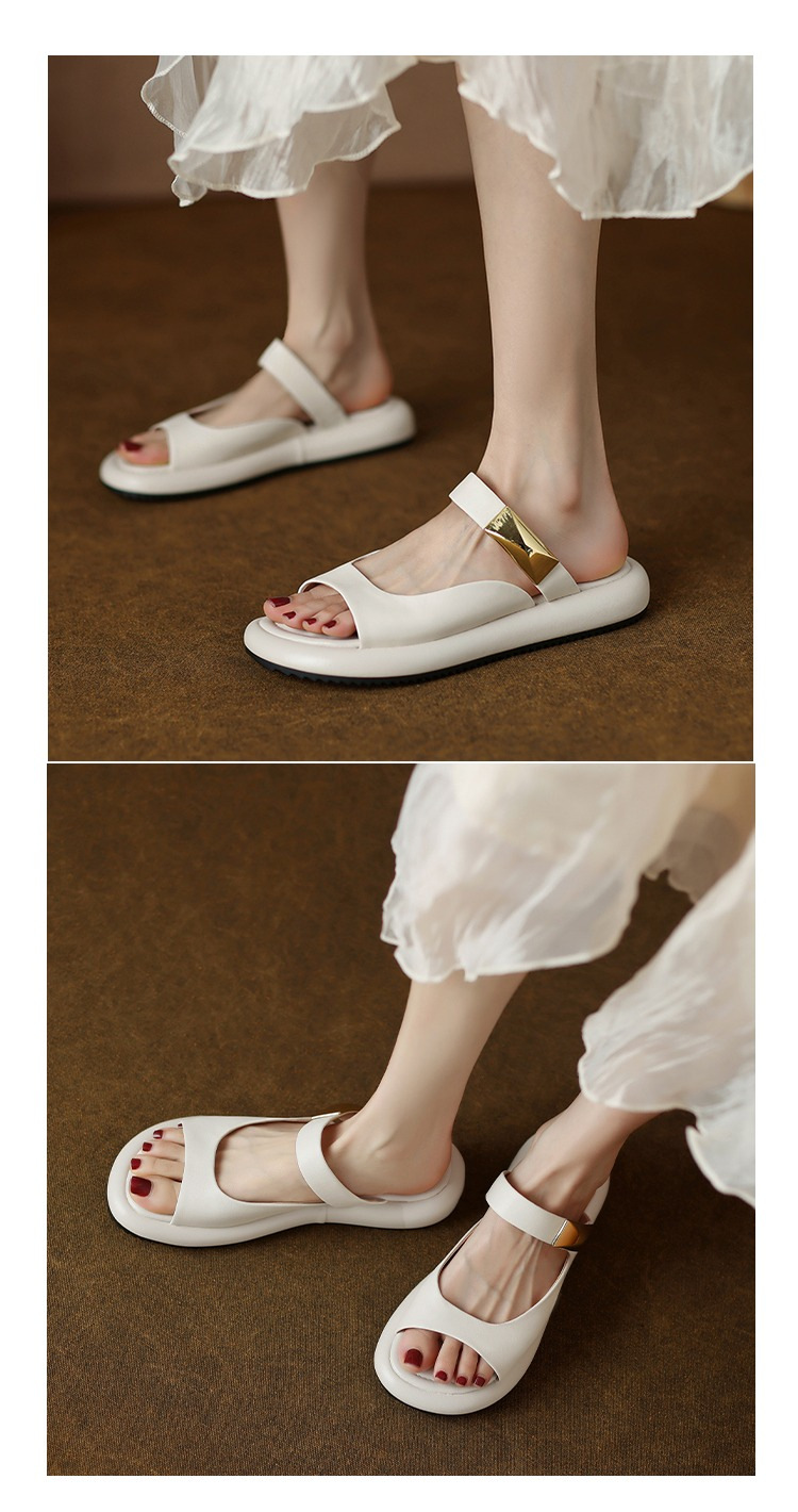 Casual flat toe sandals