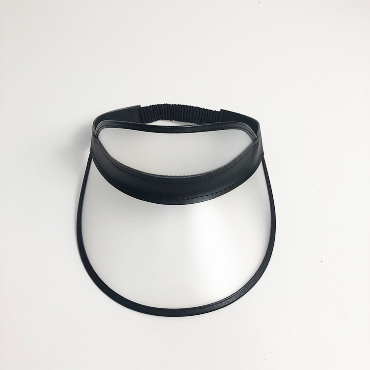 Casual pvc empty top hat with sun protection