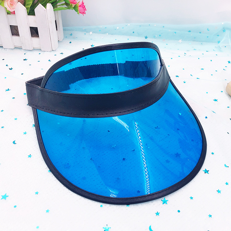 Casual pvc empty top hat with sun protection
