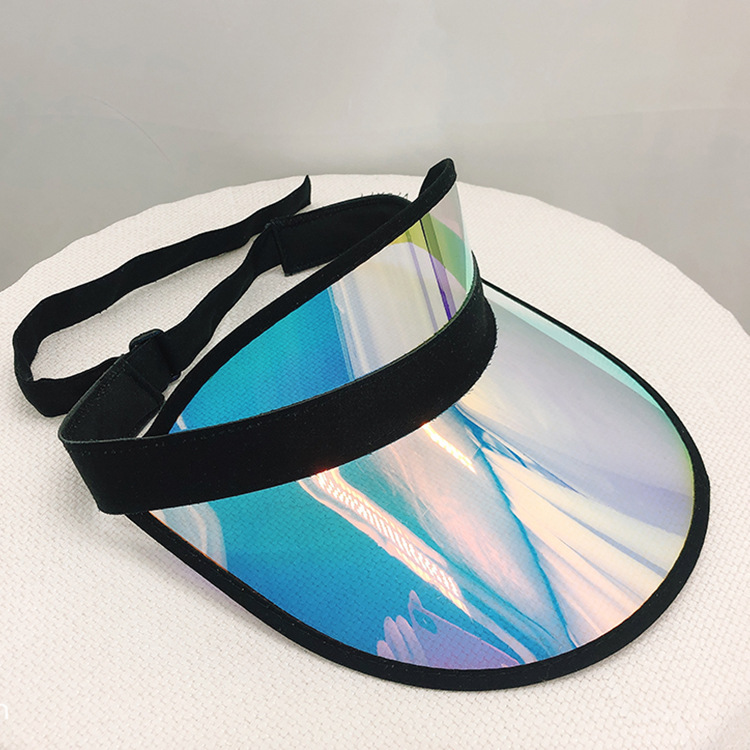 Casual pvc empty top hat with sun protection