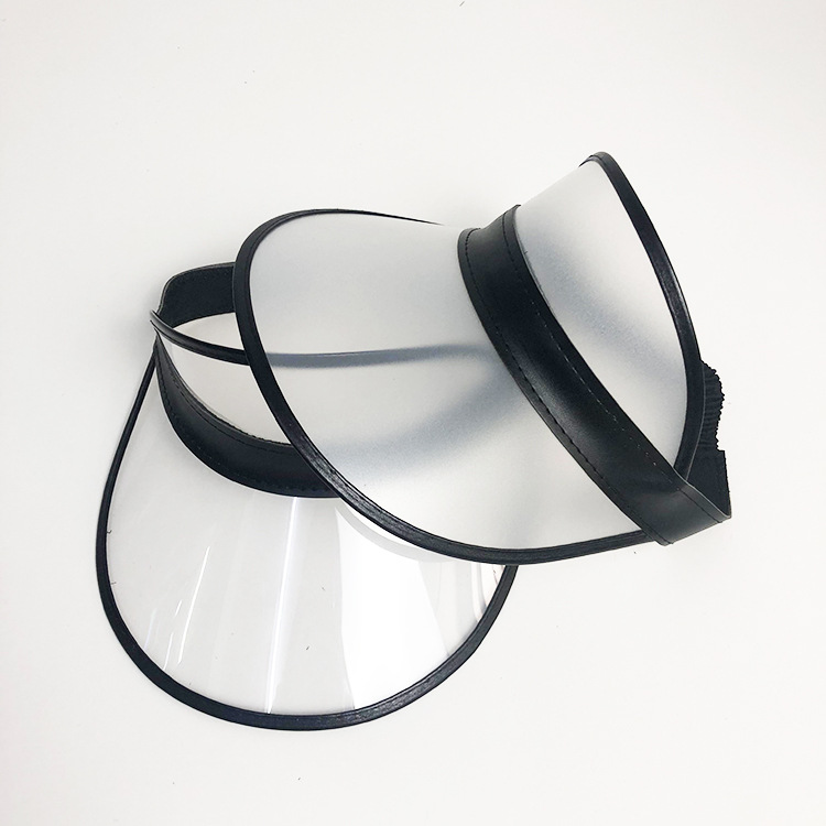 Casual pvc empty top hat with sun protection