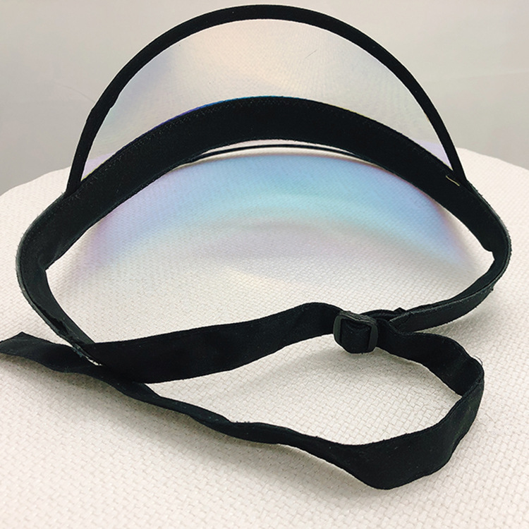 Casual pvc empty top hat with sun protection