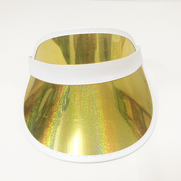 Casual pvc empty top hat with sun protection