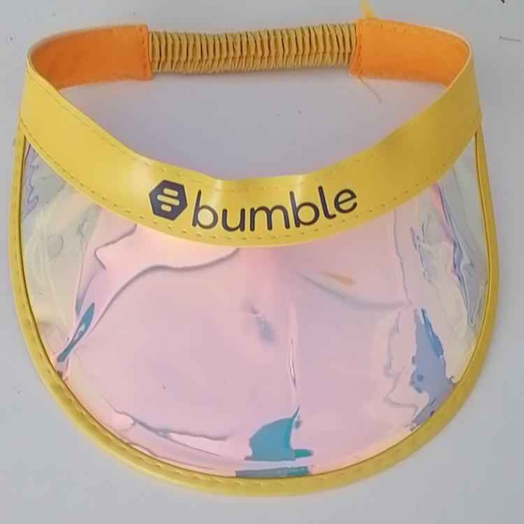 Casual pvc empty top hat with sun protection