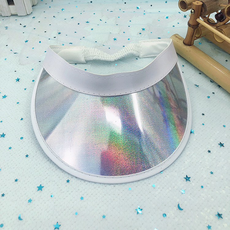 Casual pvc empty top hat with sun protection