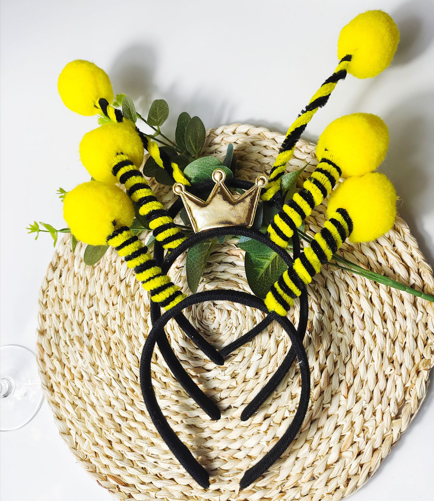 Chafer headband Bee feeler headband Holiday party hairpin