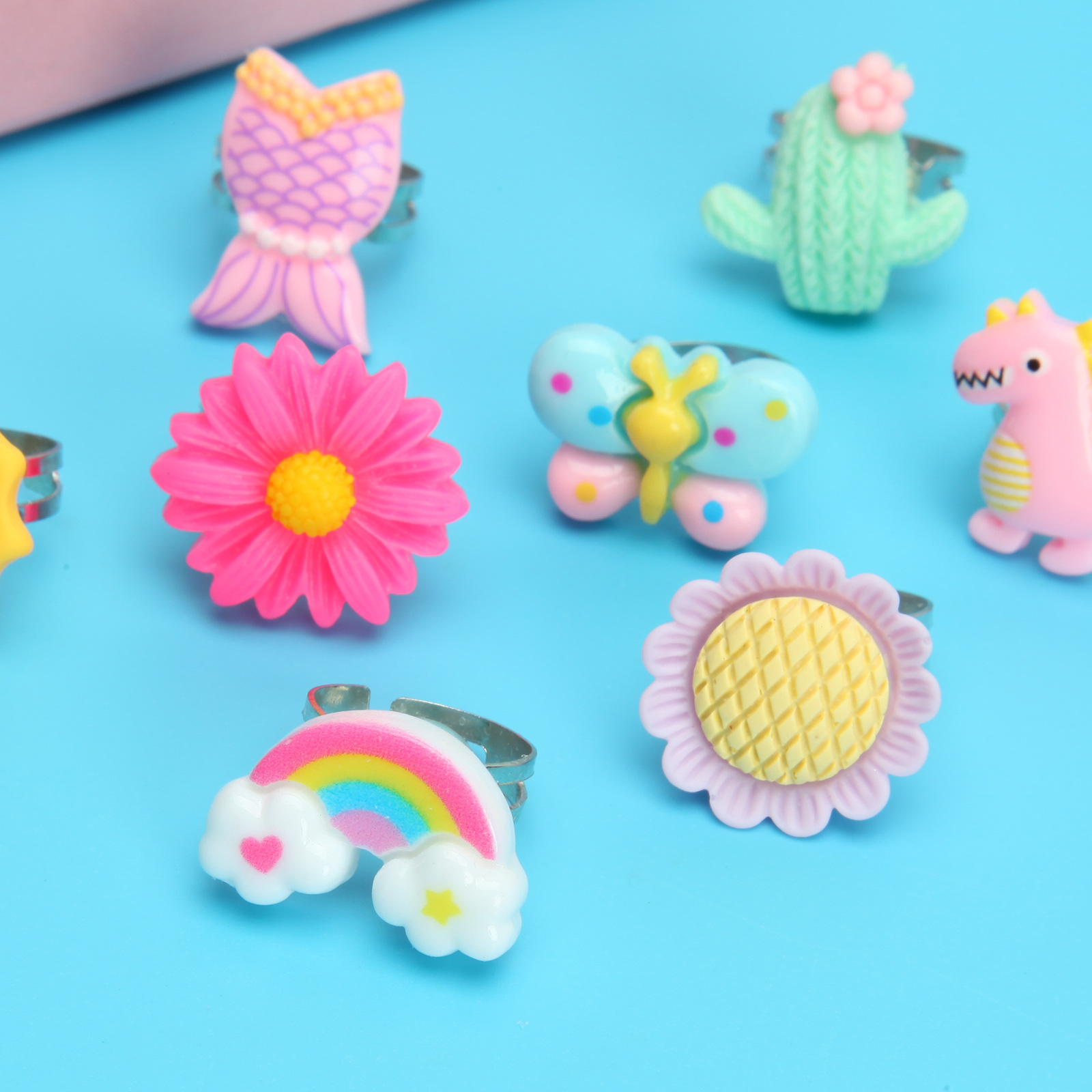 Children’s cartoon gemstone ring