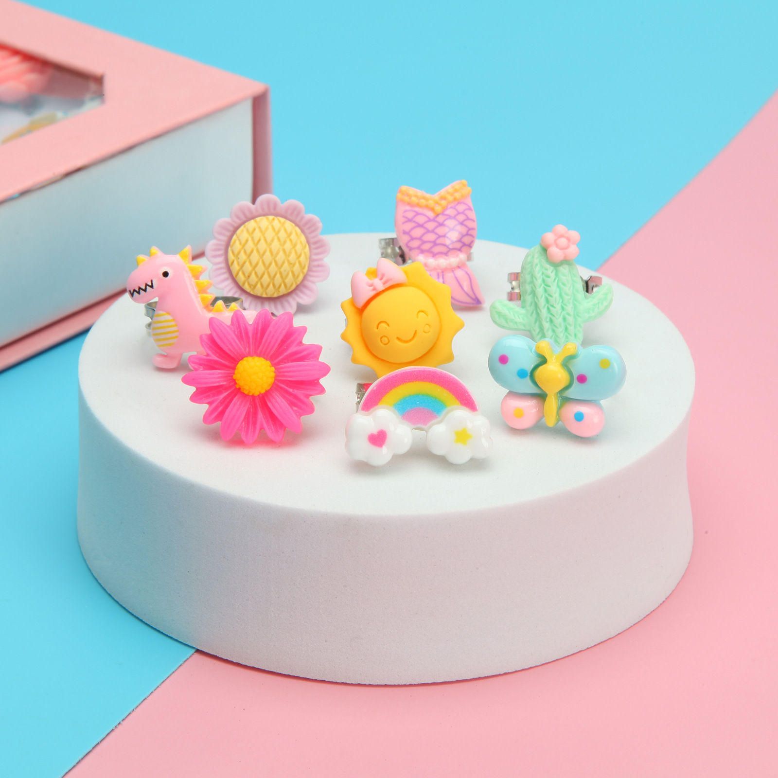 Children’s cartoon gemstone ring