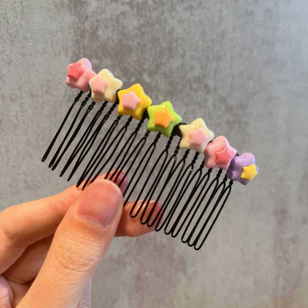 Children’s cute broken hair comb clip