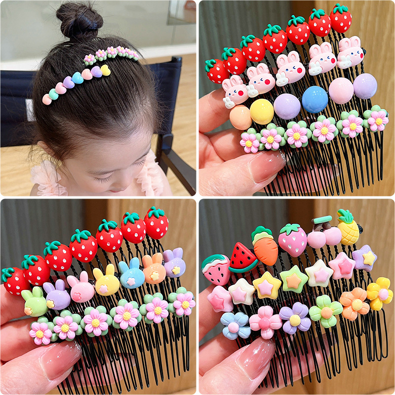Children’s cute broken hair comb clip