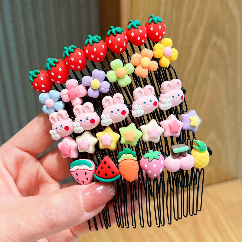 Children’s cute broken hair comb clip
