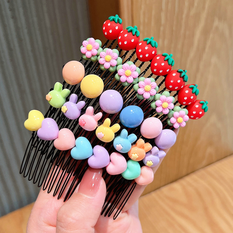 Children’s cute broken hair comb clip