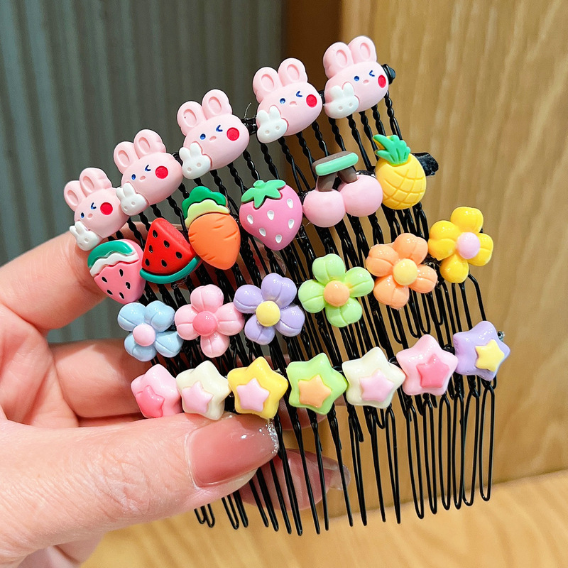 Children’s cute broken hair comb clip