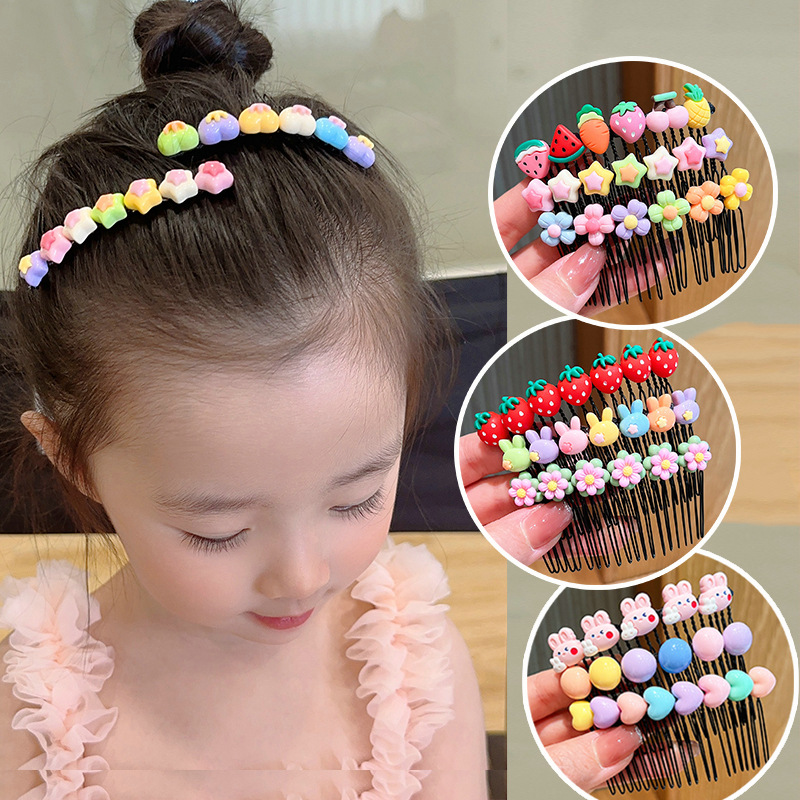 Children’s cute broken hair comb clip