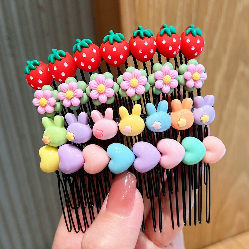 Children’s cute broken hair comb clip