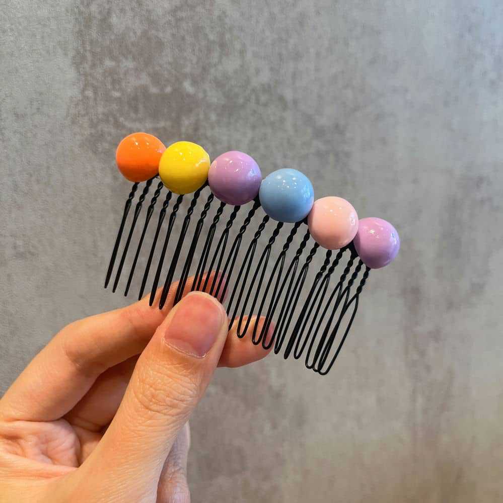 Children’s cute broken hair comb clip