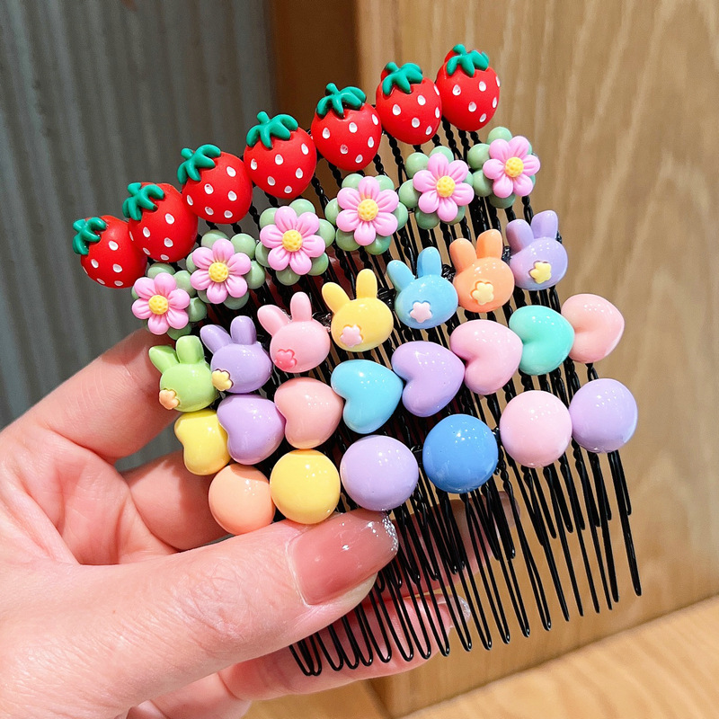 Children’s cute broken hair comb clip