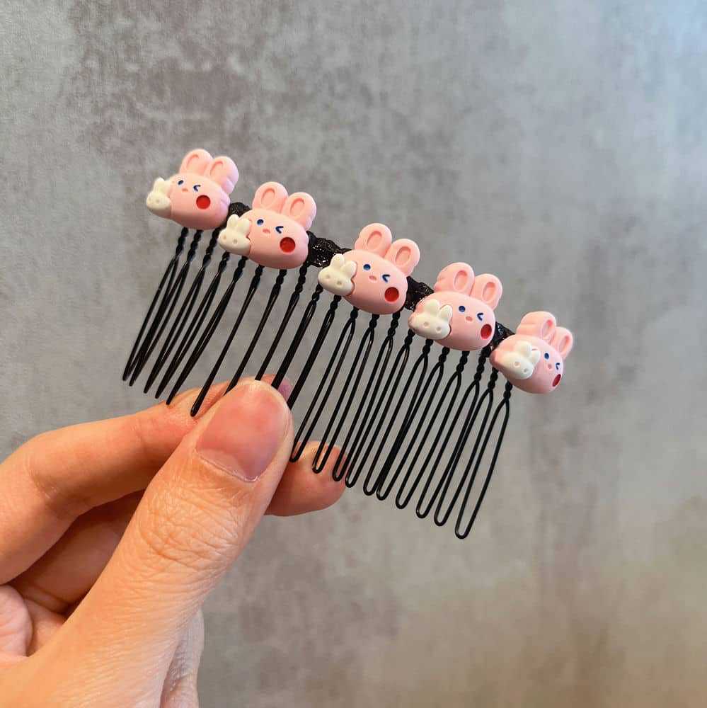 Children’s cute broken hair comb clip