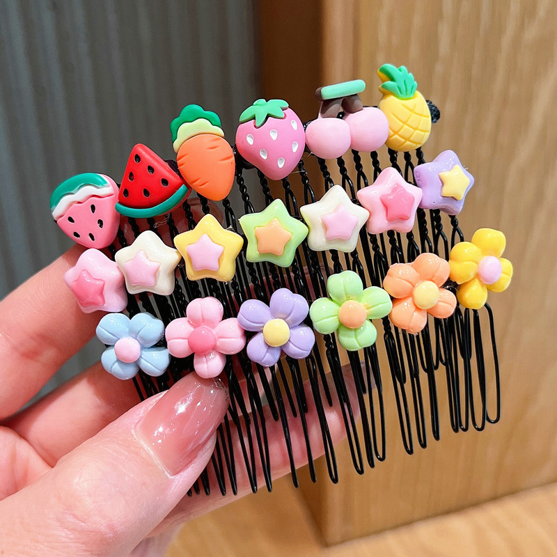 Children’s cute broken hair comb clip