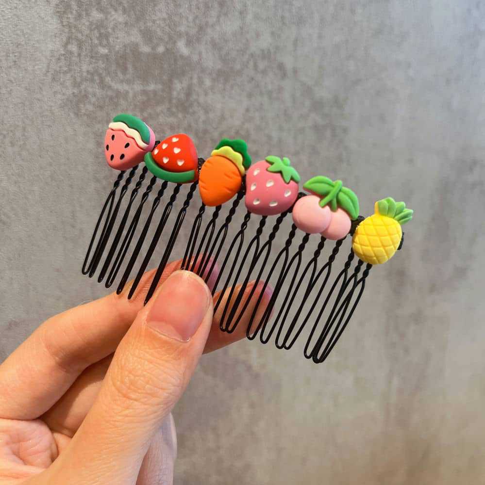 Children’s cute broken hair comb clip