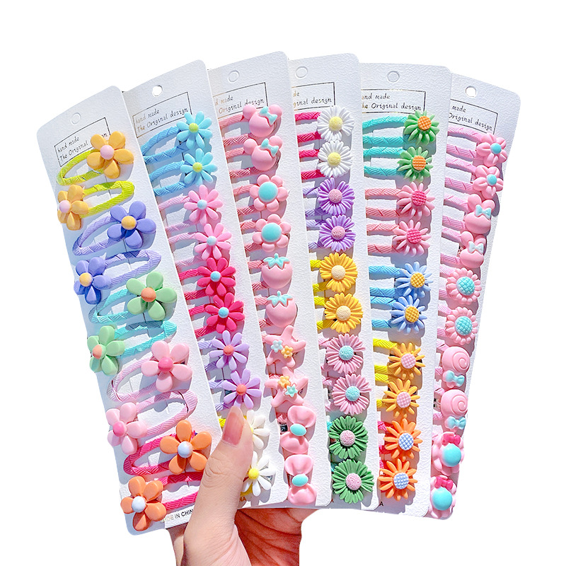 Children’s hair clip fabric baby cute hair clip