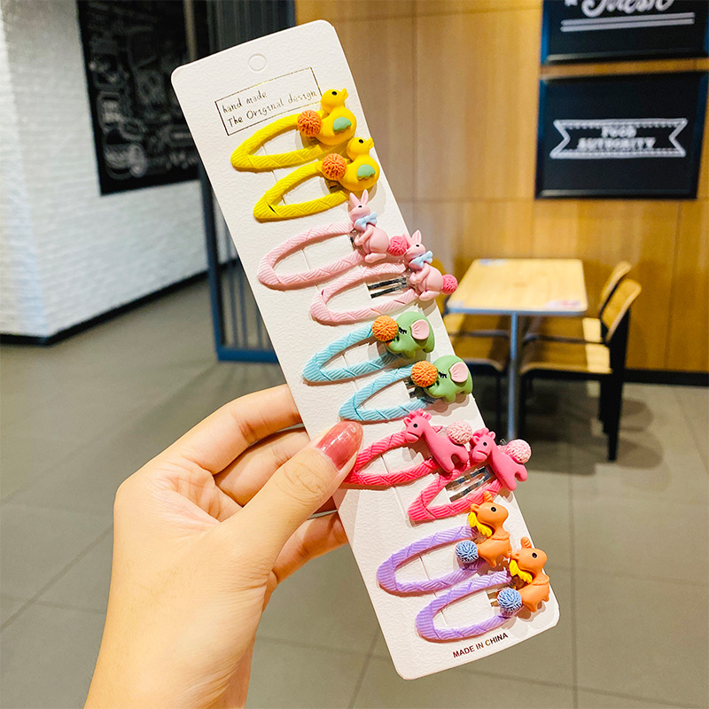 Children’s hair clip fabric baby cute hair clip
