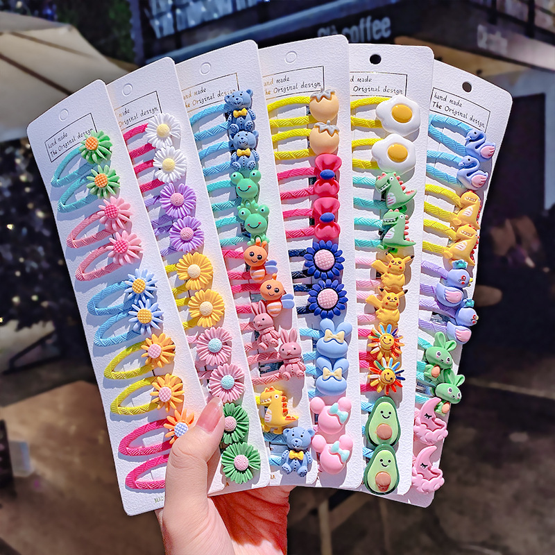 Children’s hair clip fabric baby cute hair clip