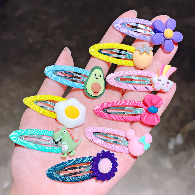 Children’s hair clip fabric baby cute hair clip