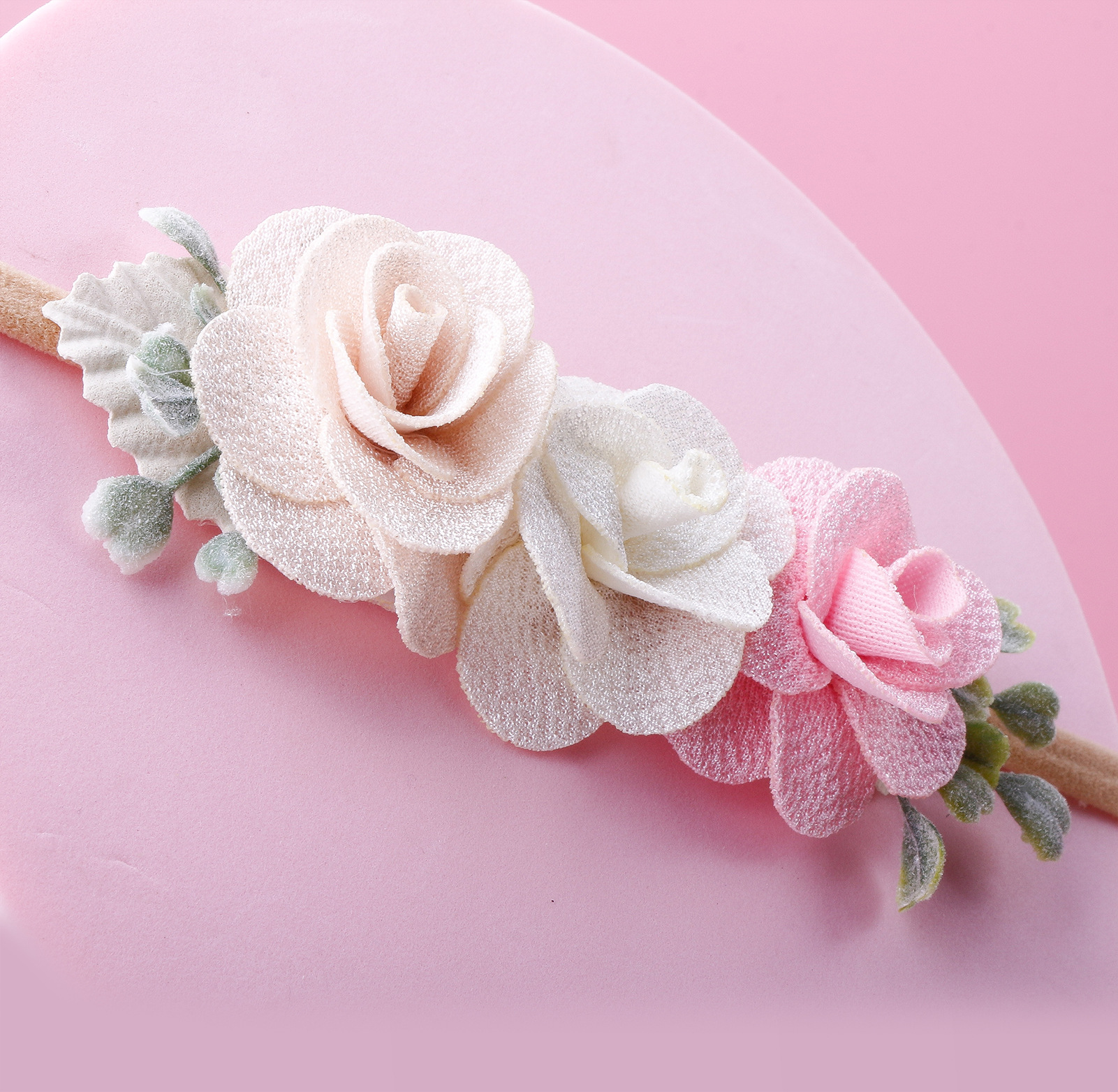 Cute baby full moon 100-day headband