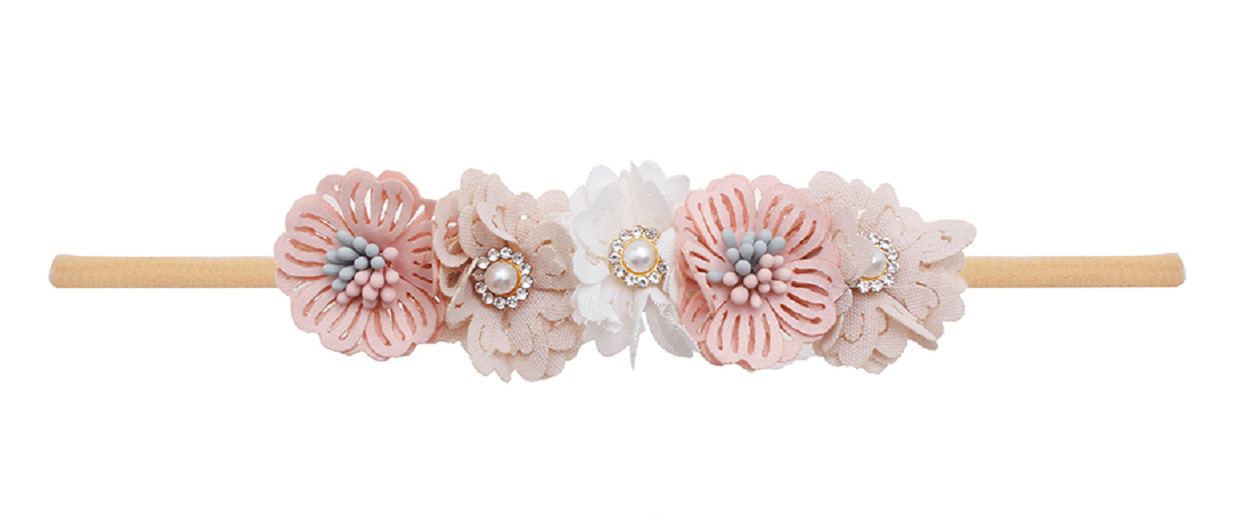 Cute baby full moon 100-day headband