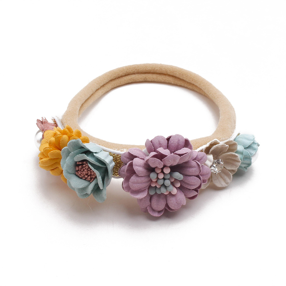 Cute baby full moon 100-day headband